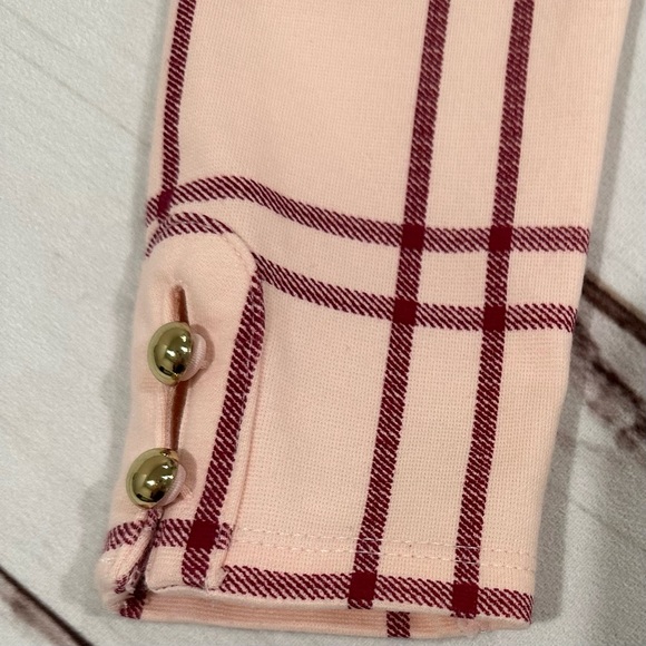 Janie and Jack Plaid Ponte Pant (2T) - Picture 3 of 5